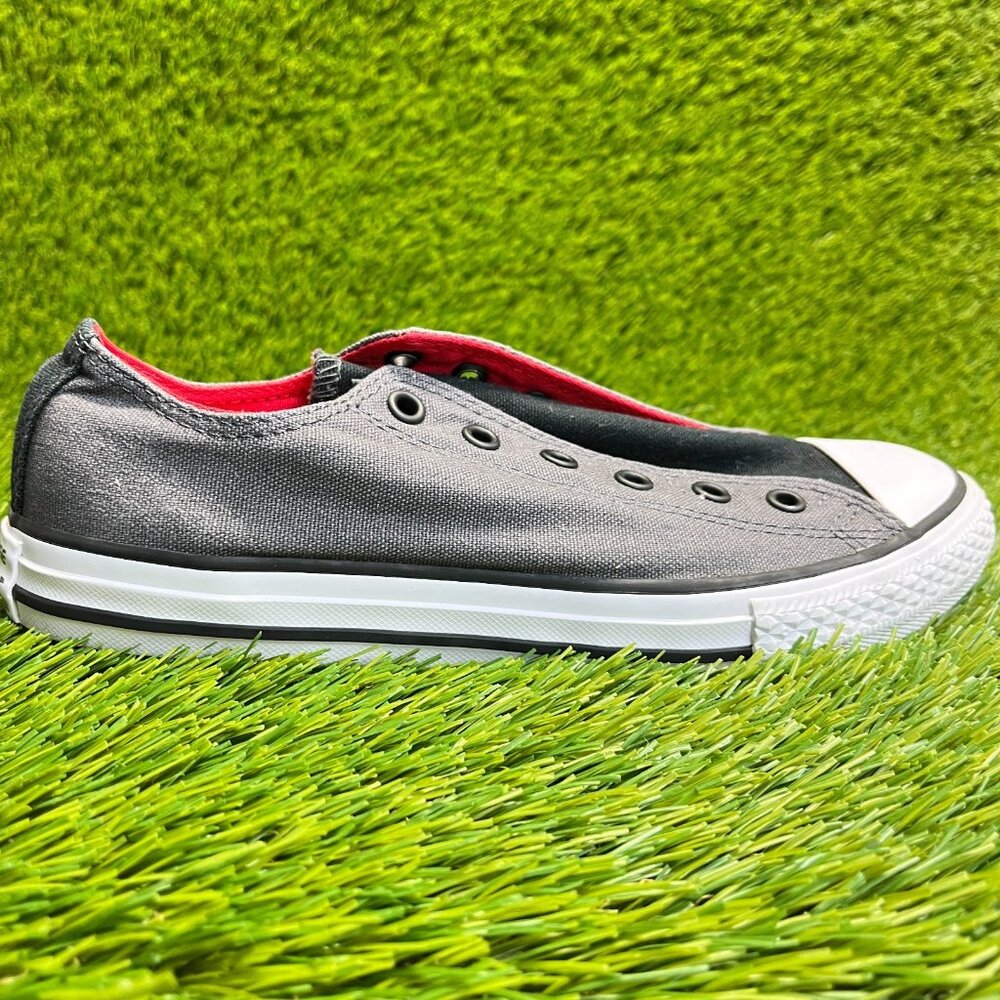 Converse Chuck Taylor All Star Low Boys Size 4.5Y Gray Athletic Shoes Sneakers